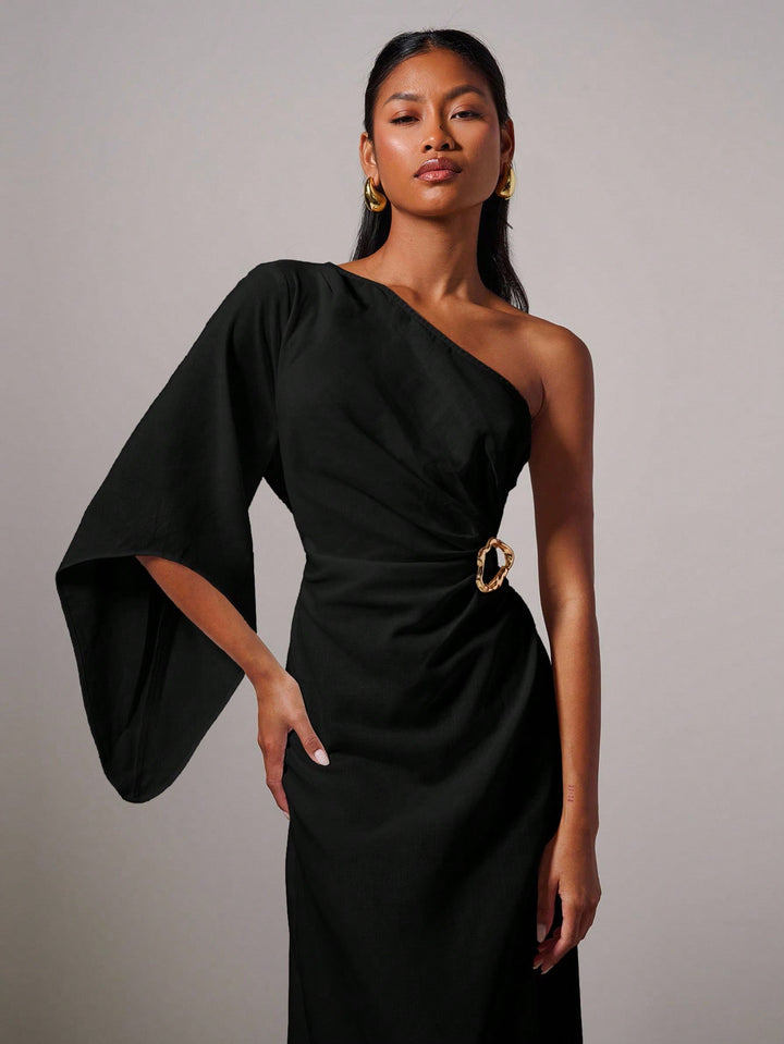 SHEIN maxiruha, fekete
