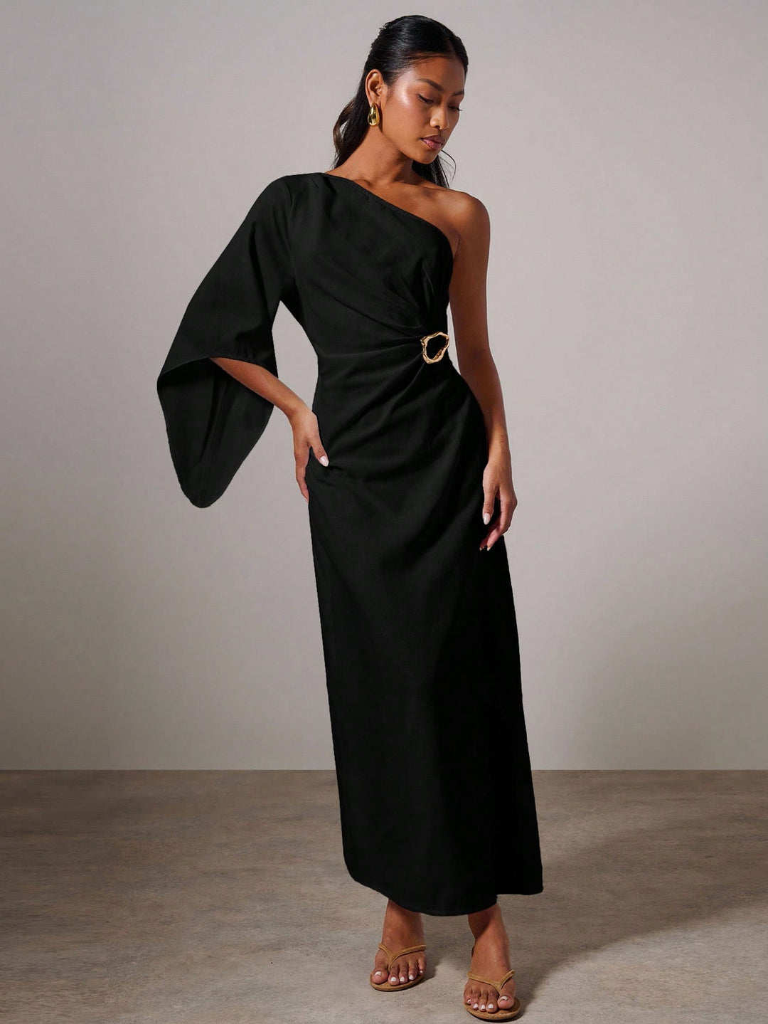 SHEIN maxiruha, fekete