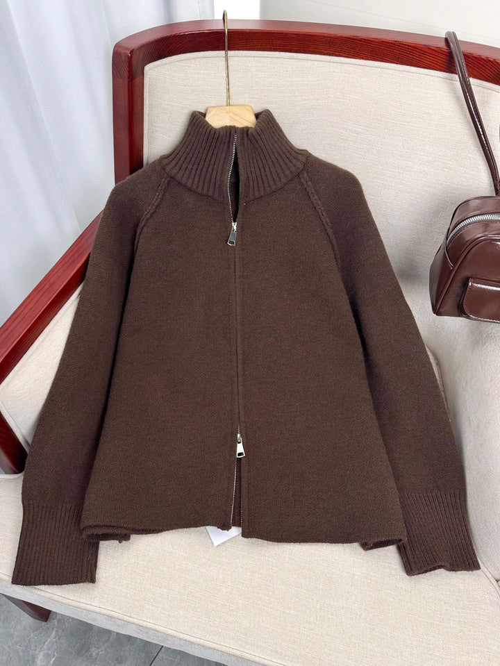 Cardigan SHEIN, maro