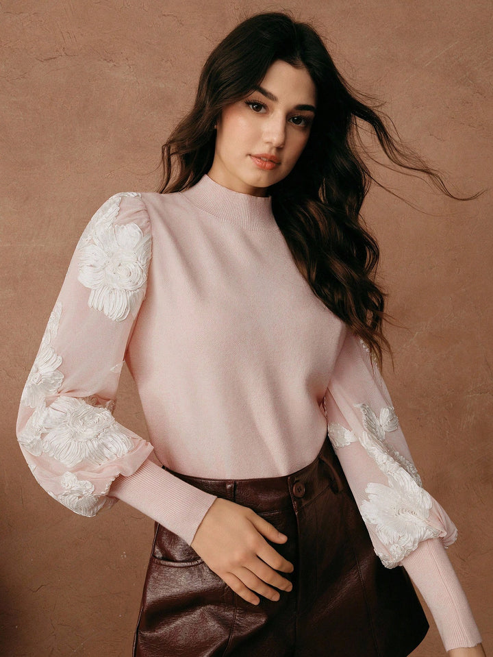 Pulover SHEIN, roz