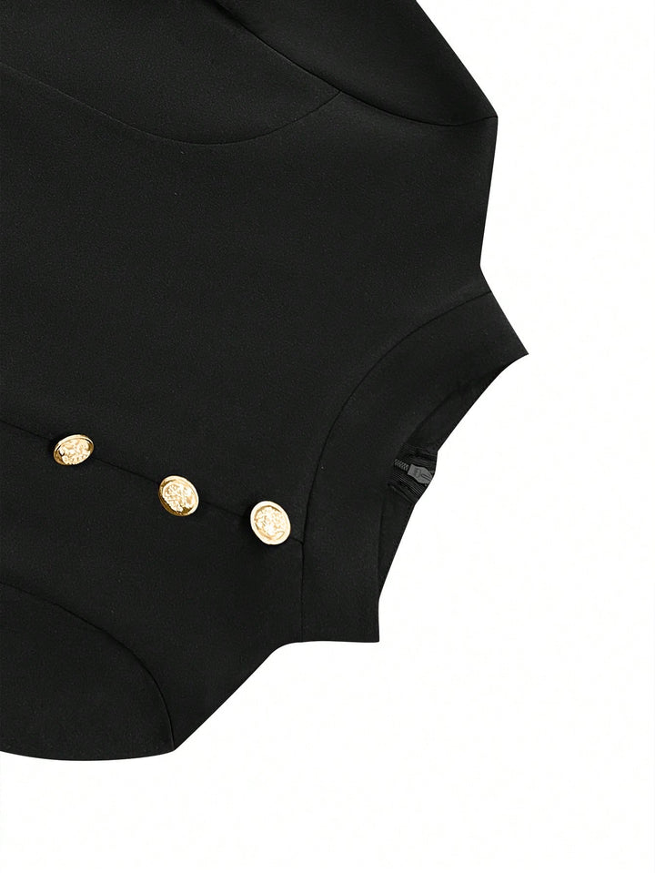 Rochie mini SHEIN, negru