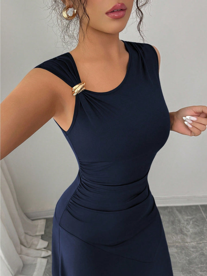 Rochie maxi SHEIN, albastru