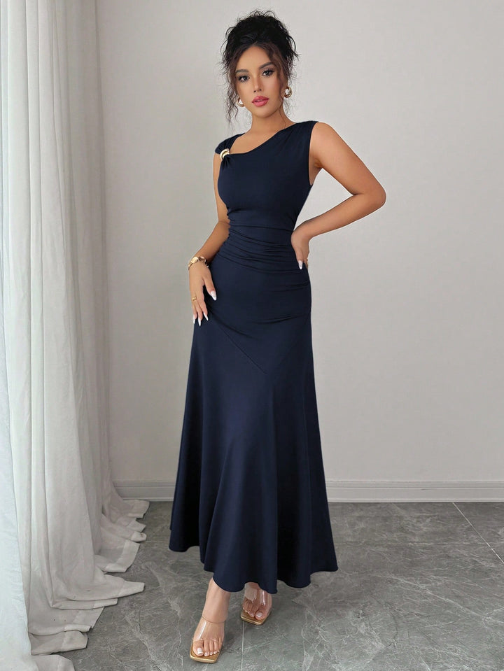 Rochie maxi SHEIN, albastru