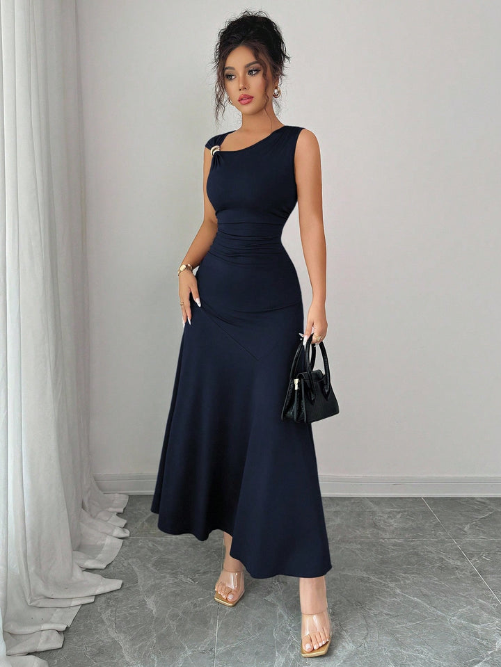 Rochie maxi SHEIN, albastru