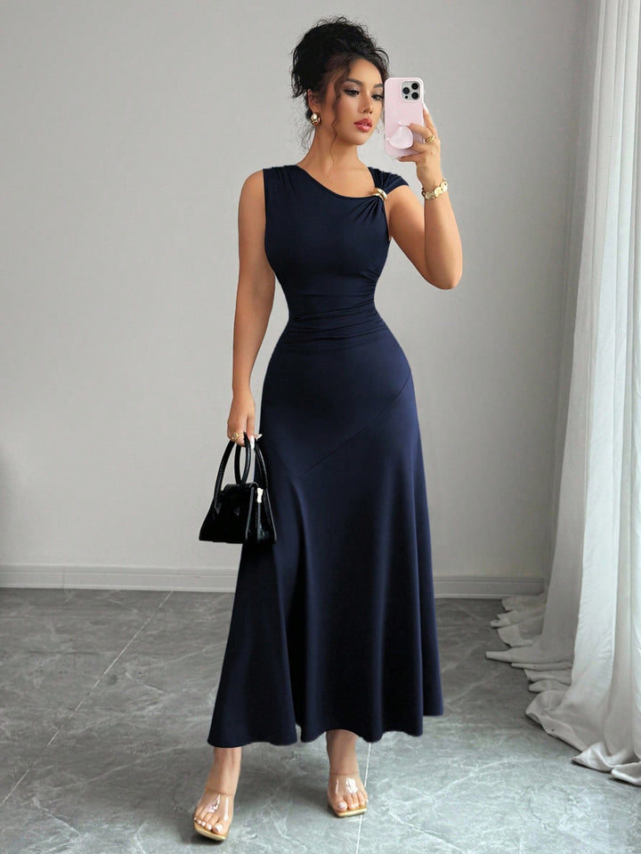 Rochie maxi SHEIN, albastru