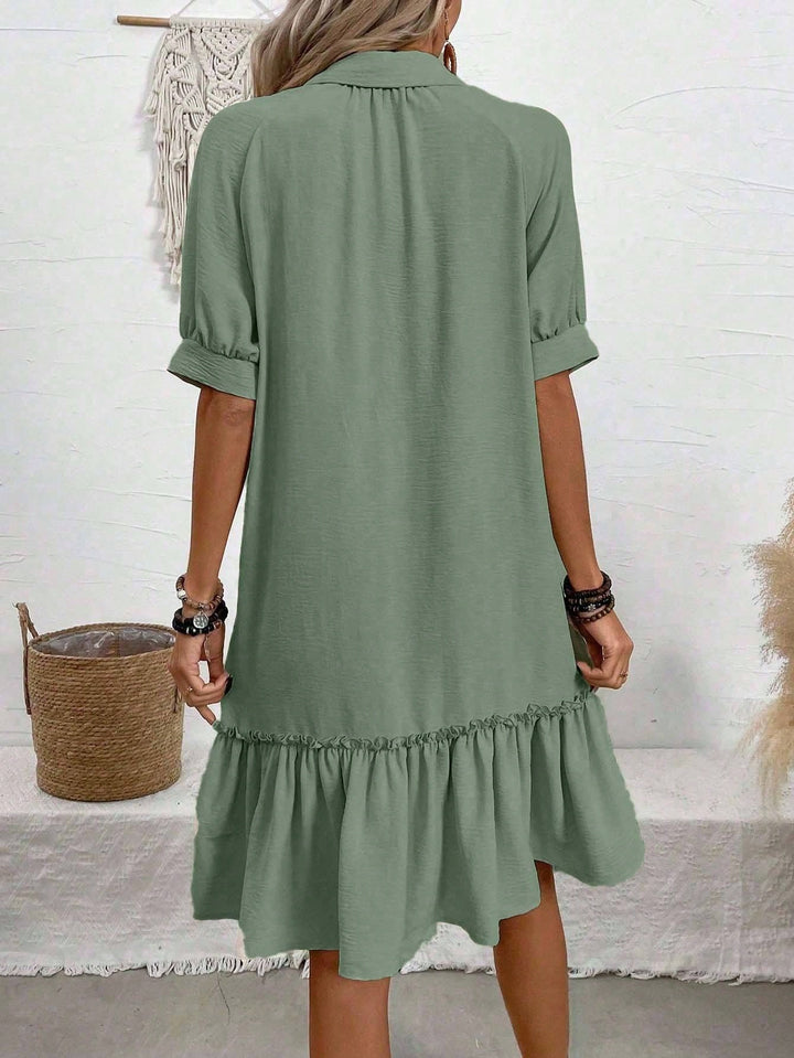 Rochie mini SHEIN, verde