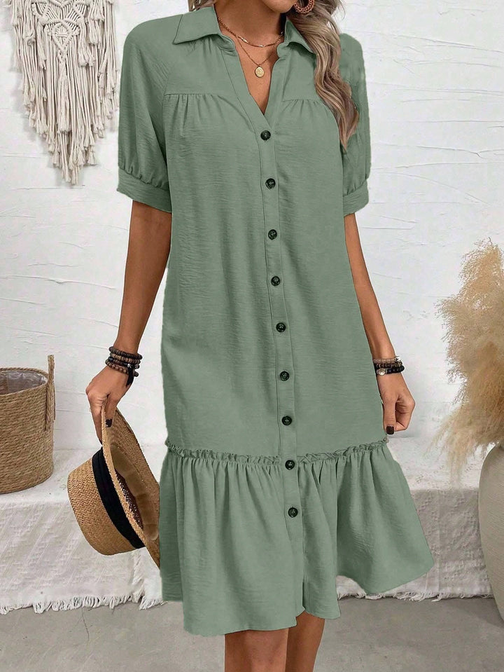 Rochie mini SHEIN, verde