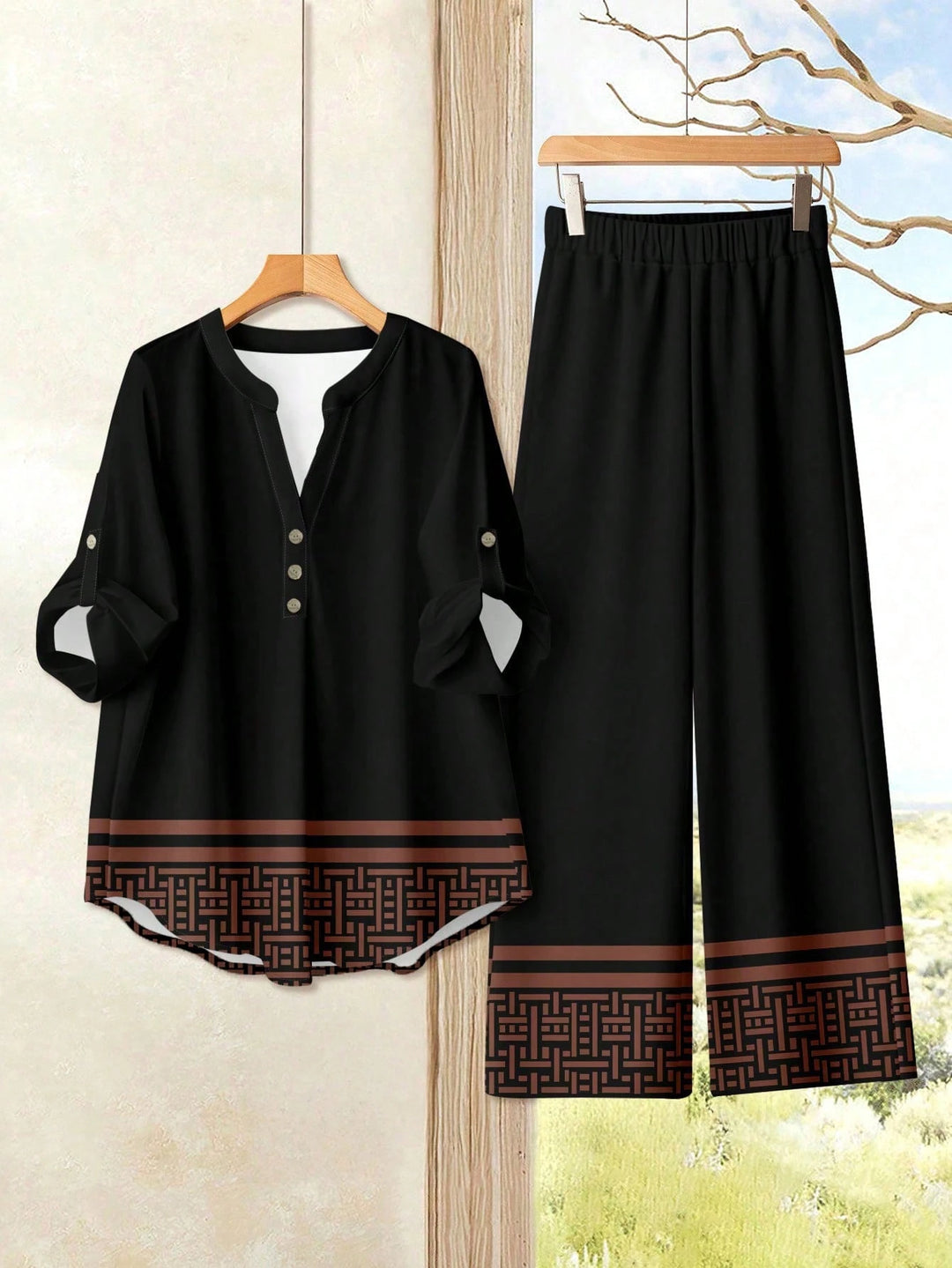 Shein szett, fekete