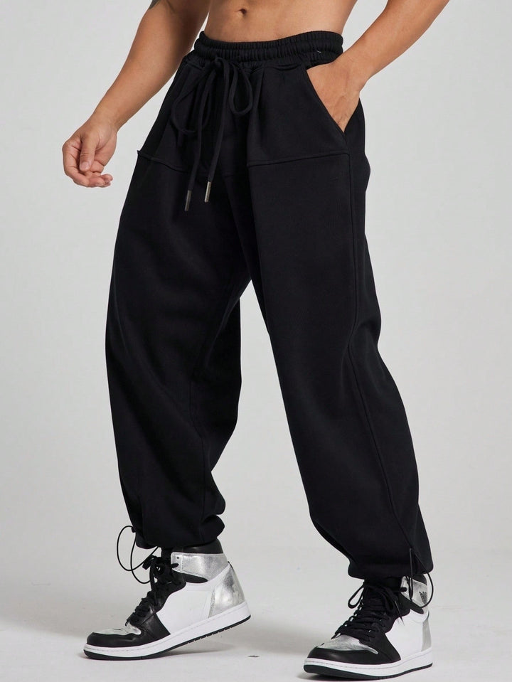 Pantaloni de trening SHEIN, negru