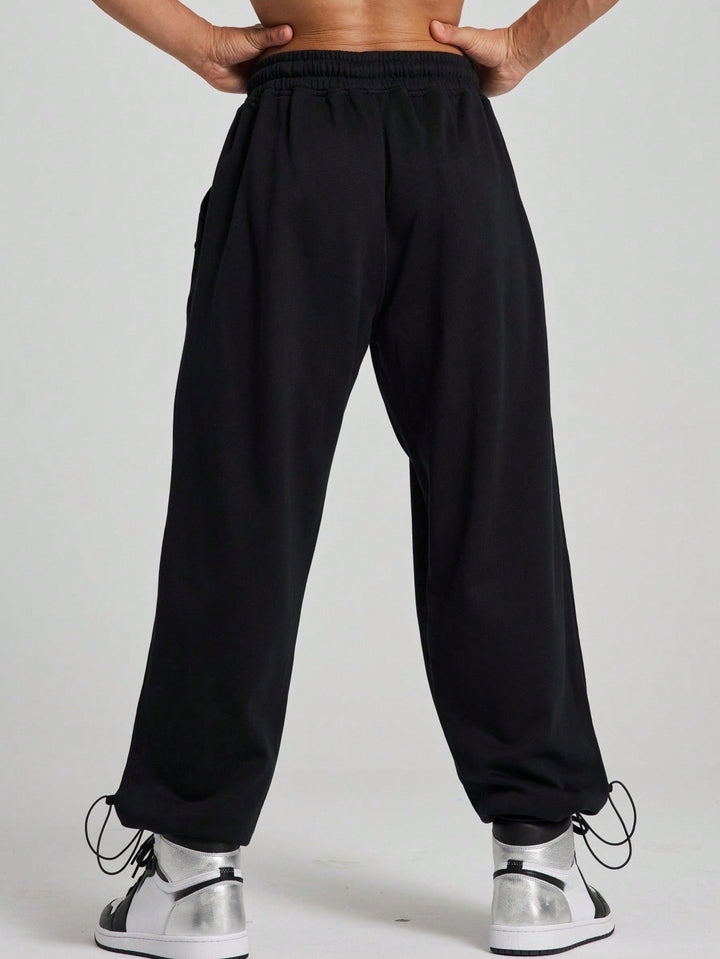 Pantaloni de trening SHEIN, negru