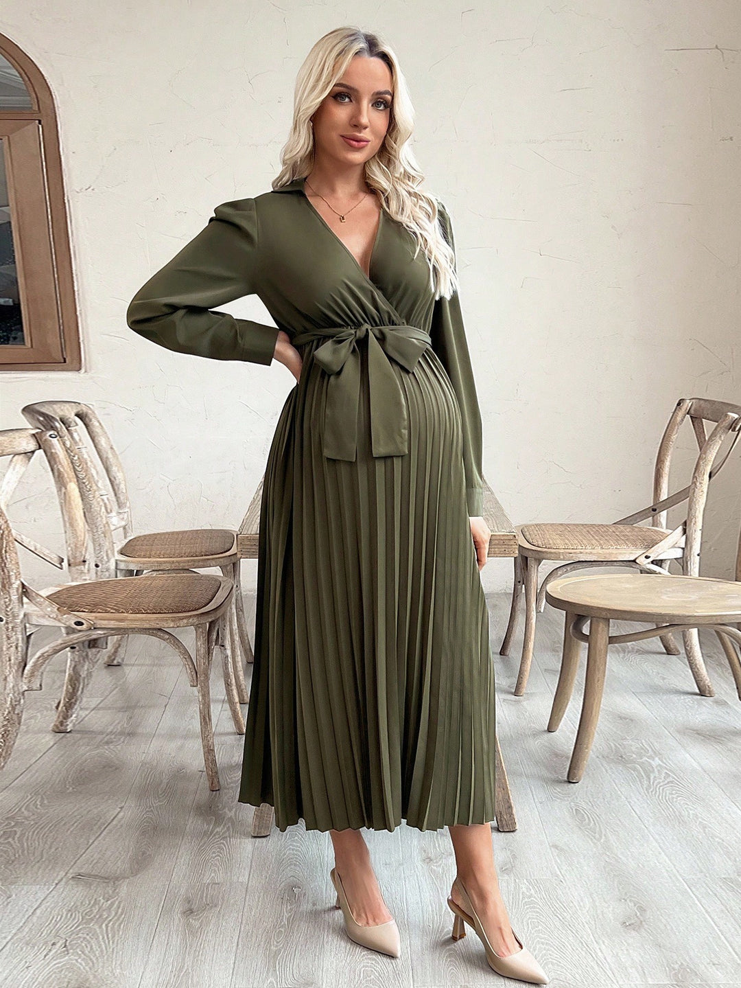 Maxiruha SHEIN, khaki