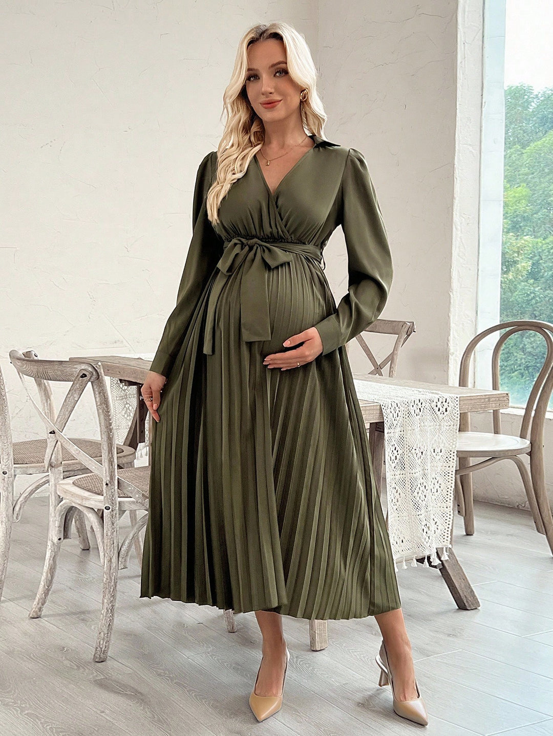 Maxiruha SHEIN, khaki
