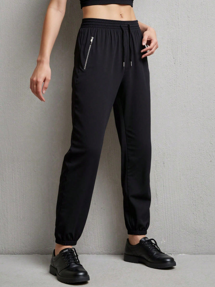 Pantaloni SHEIN, negru