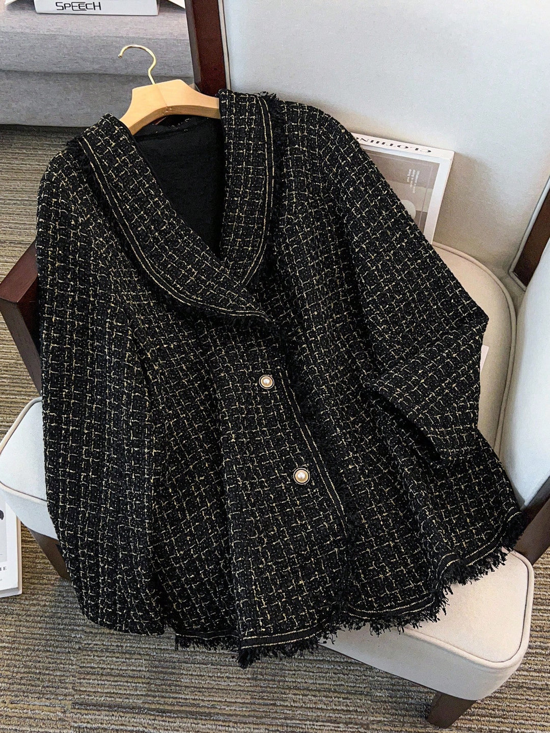 Palton SHEIN, negru