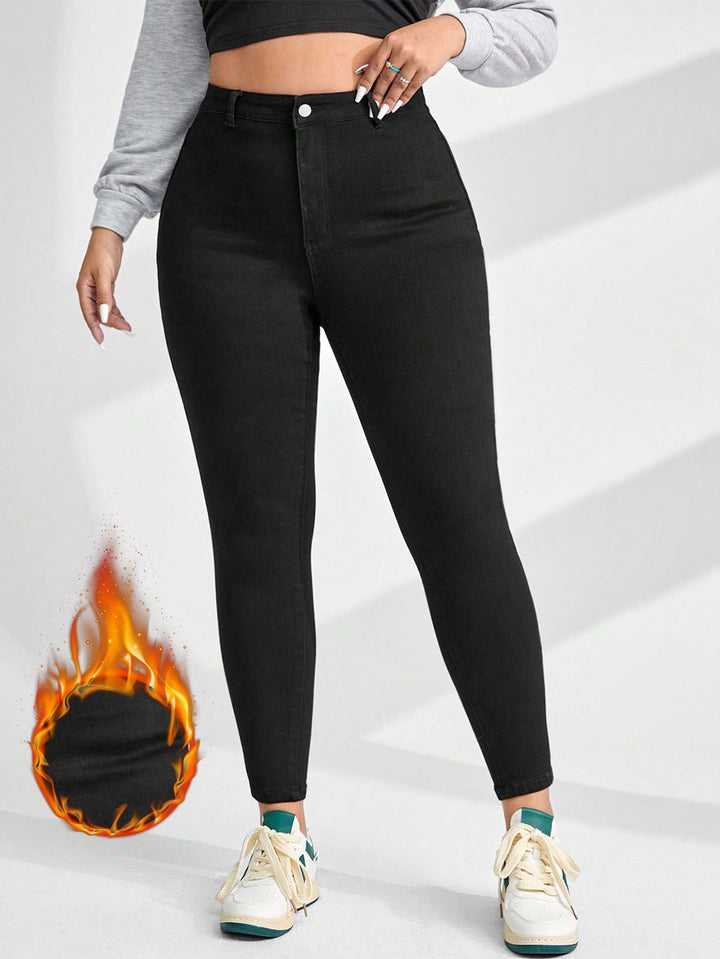 Jeans SHEIN, negru