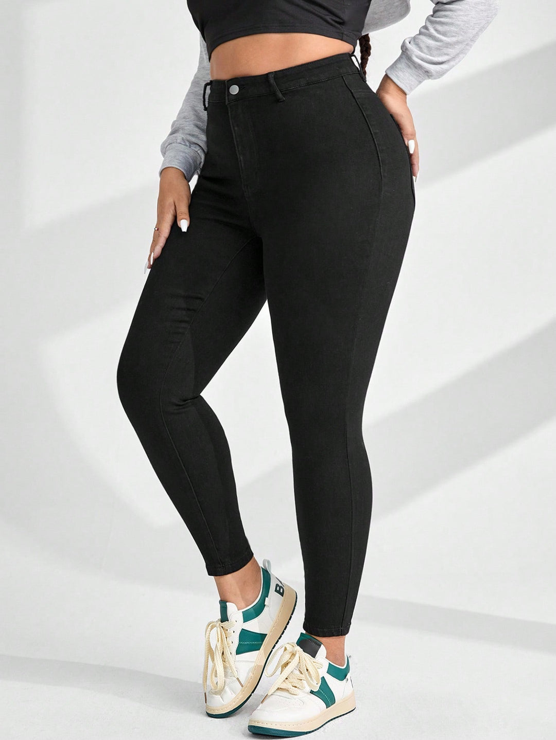 Jeans SHEIN, negru