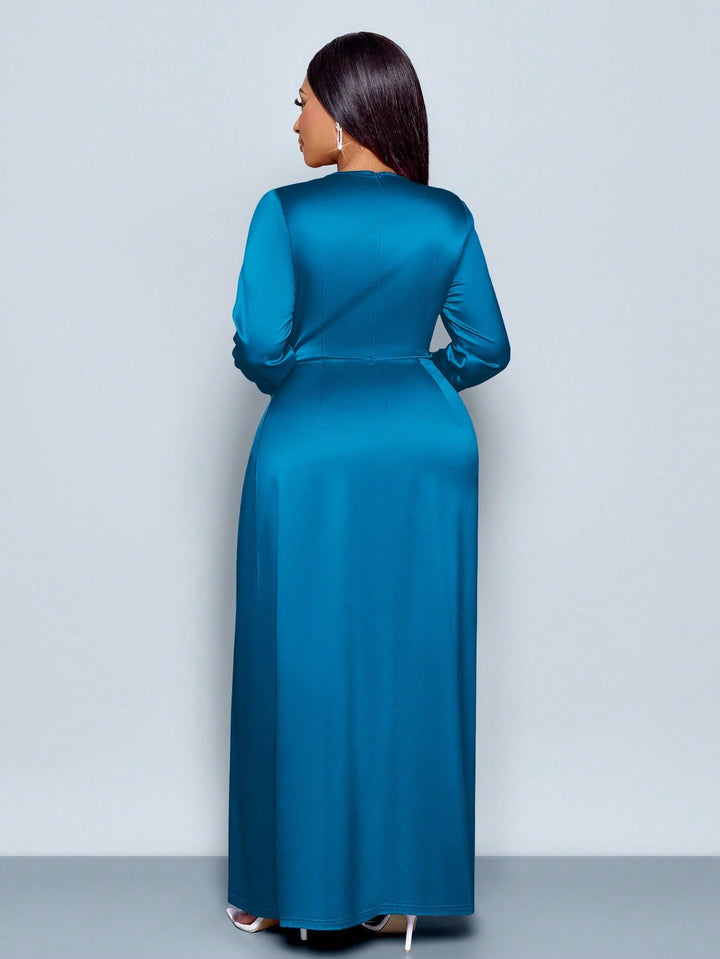 Rochie maxi SHEIN, albastru