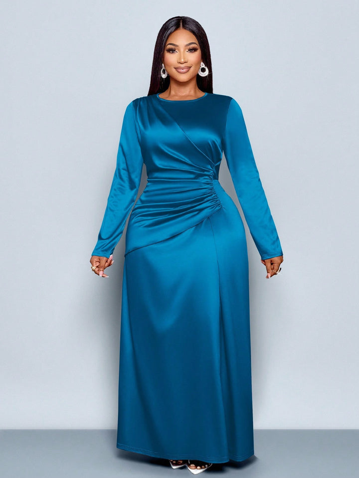 Rochie maxi SHEIN, albastru