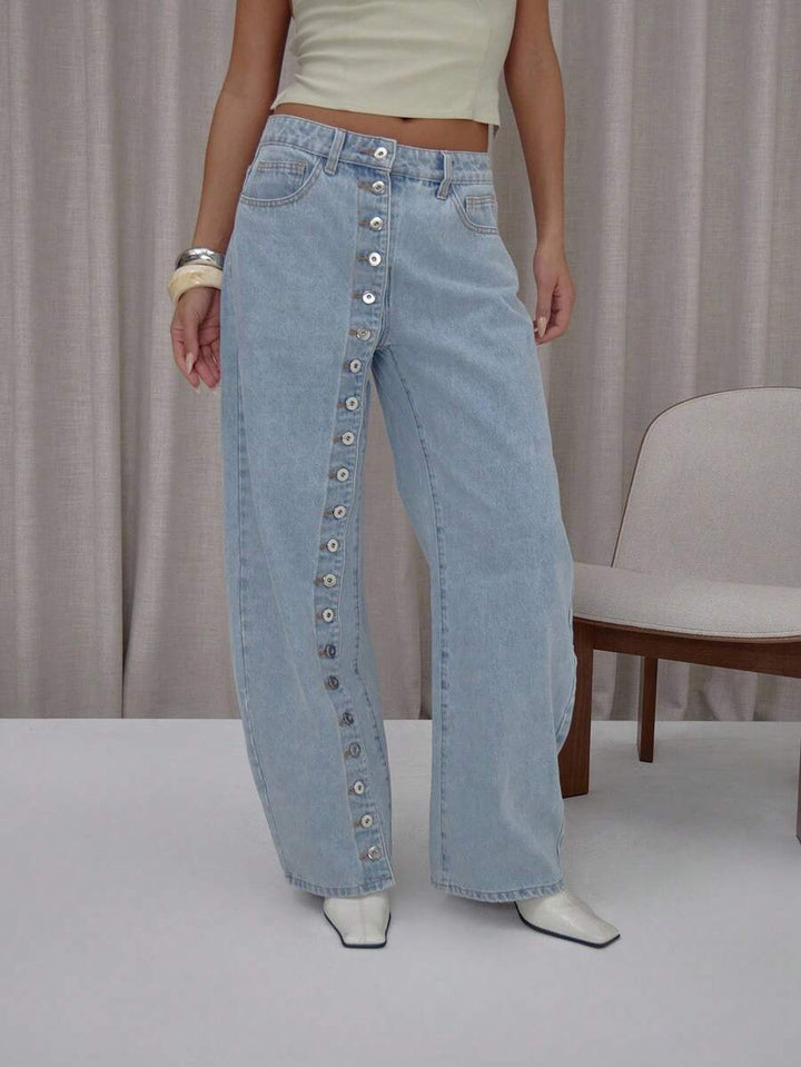 Jeans SHEIN, albastru
