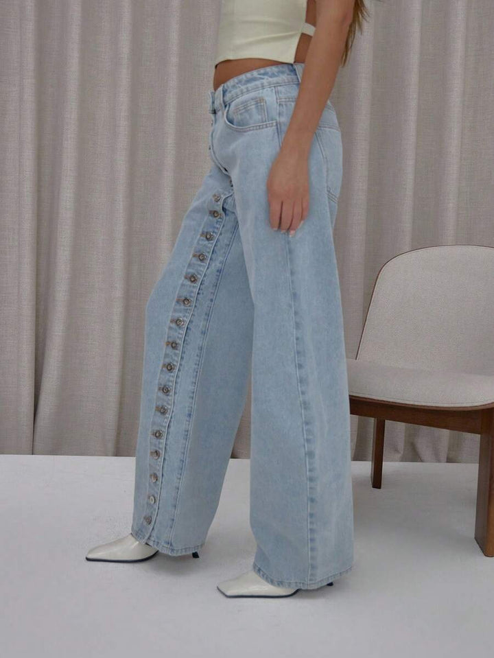 Jeans SHEIN, albastru