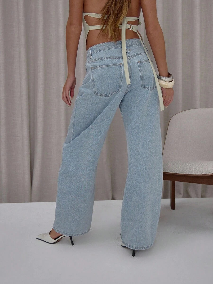 Jeans SHEIN, albastru