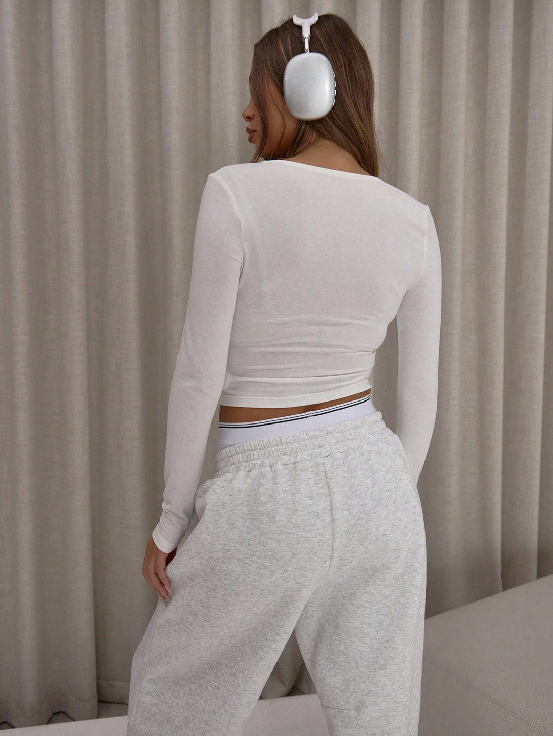 SHEIN top, fehér