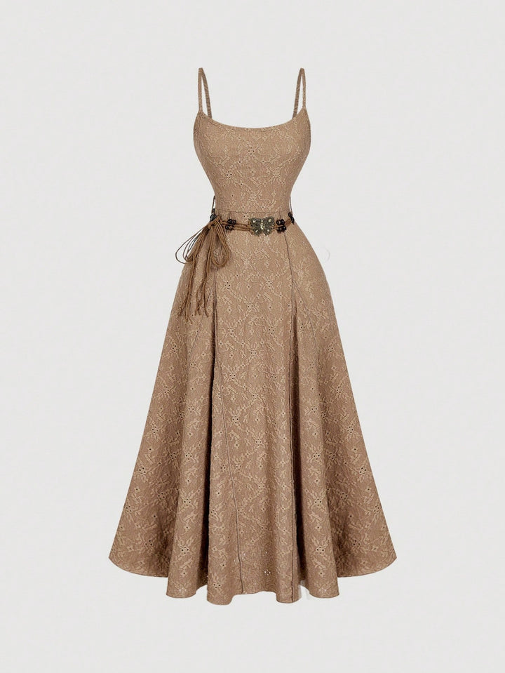 Rochie maxi SHEIN, maro