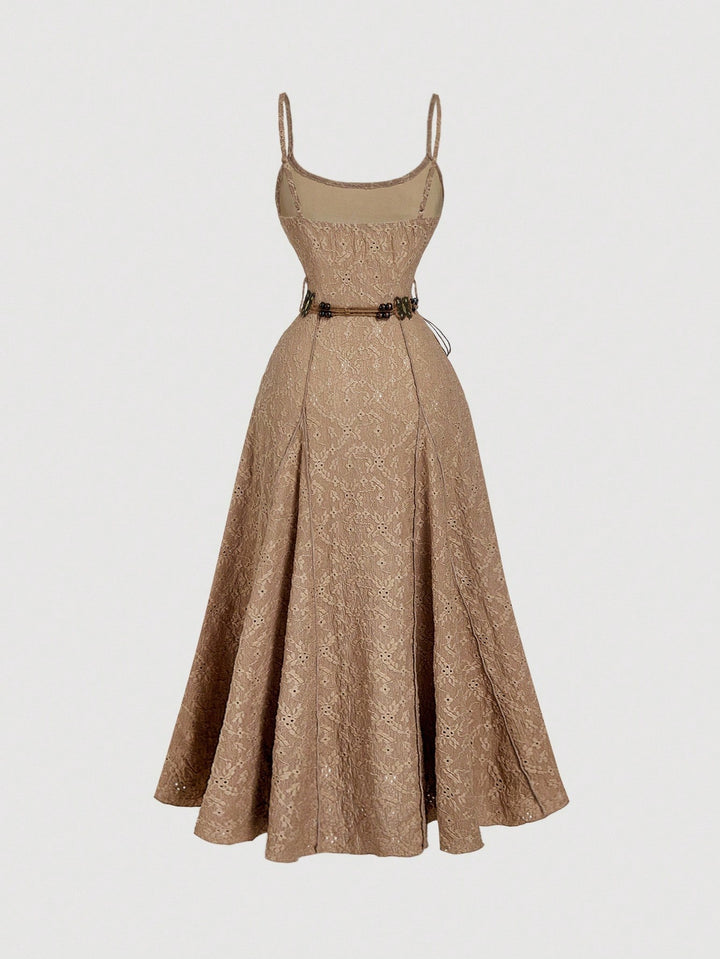 Rochie maxi SHEIN, maro