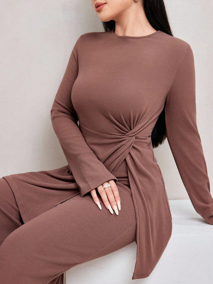 SHEIN blúz, barna