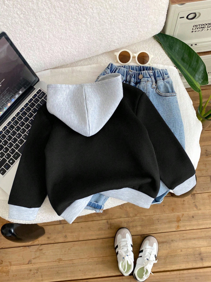 Hanorac SHEIN, negru