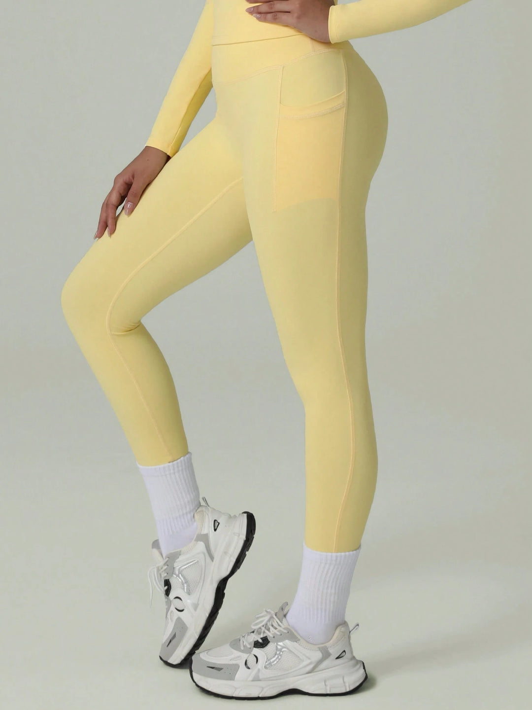 Leggings SHEIN, sárga