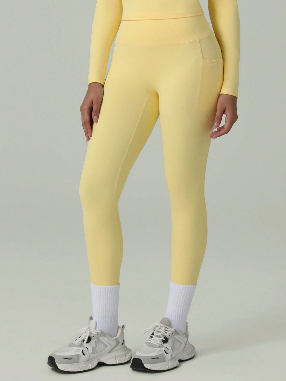 Leggings SHEIN, sárga