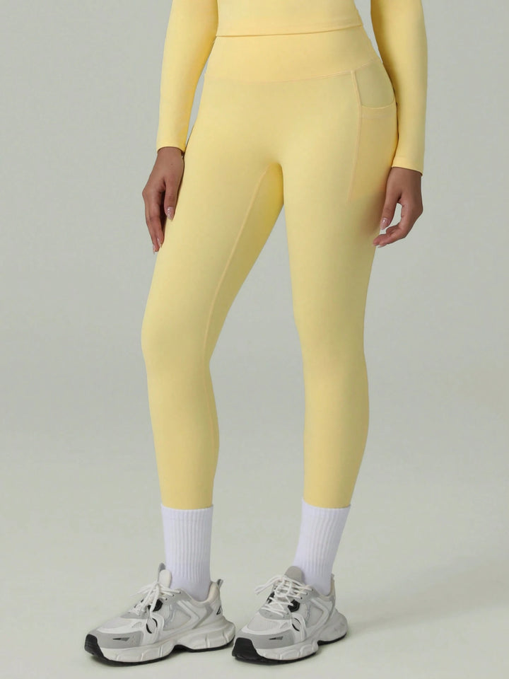 Leggings SHEIN, sárga