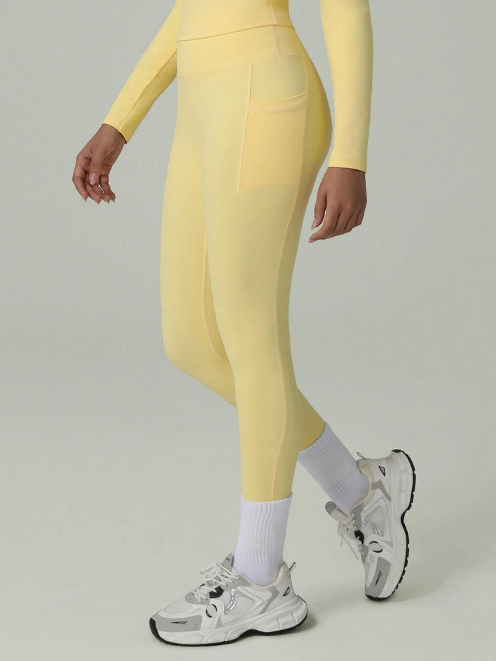 Leggings SHEIN, sárga