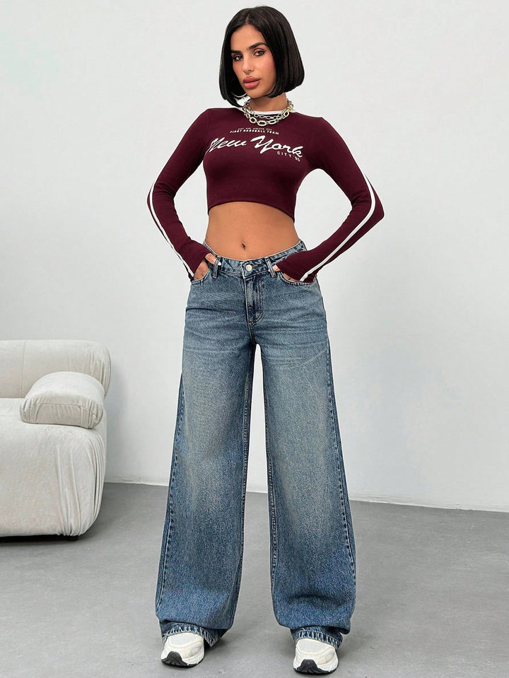 Jeans SHEIN, albastru