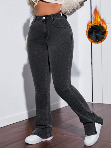 Jeans SHEIN, gri