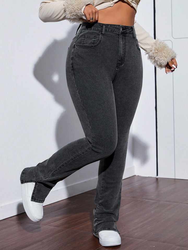 Jeans SHEIN, gri