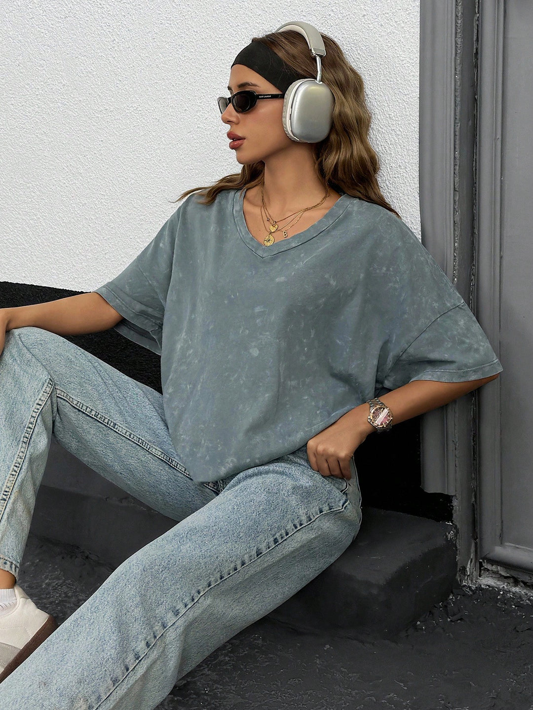 Tricou SHEIN, gri