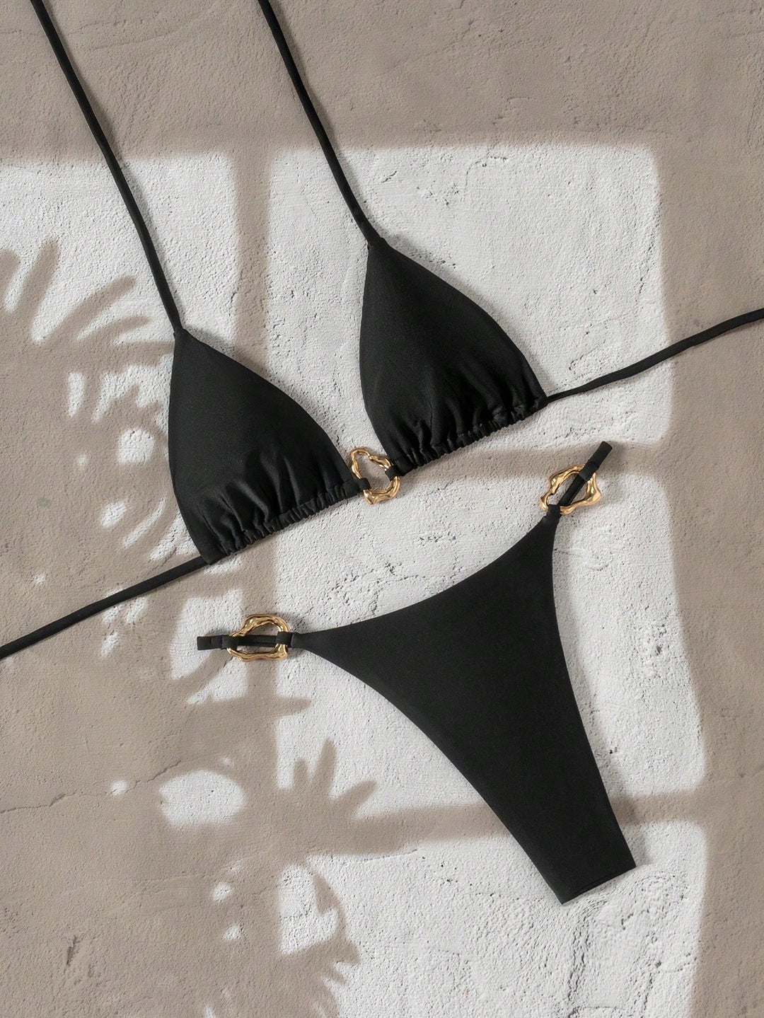 Set bikini SHEIN, negru