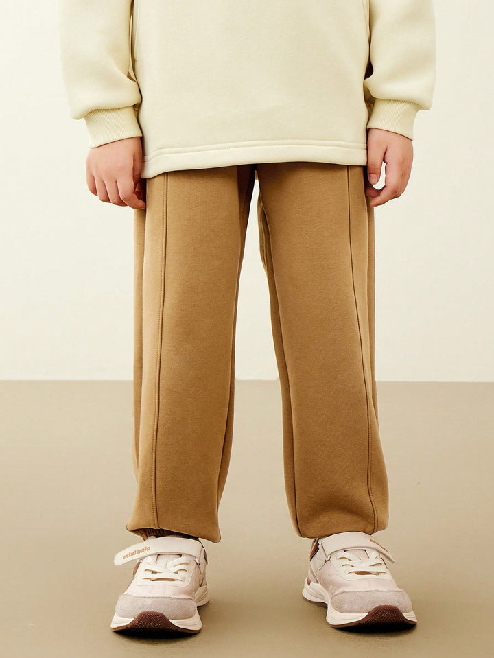 Pantaloni SHEIN, maro