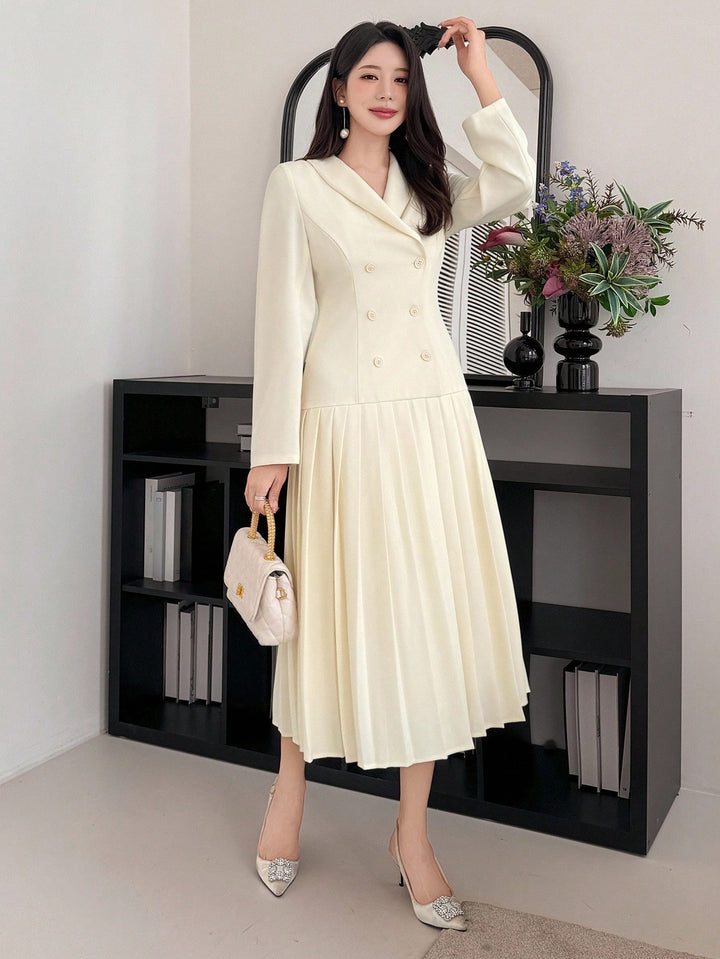 SHEIN Maxi Dress, Beige