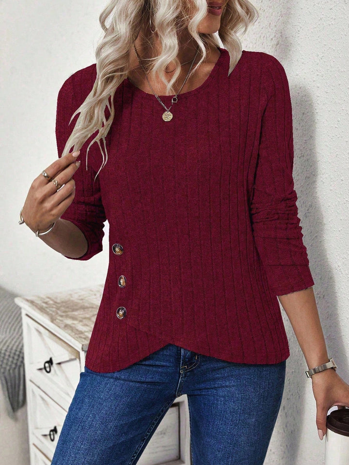 SHEIN Blúz, piros
