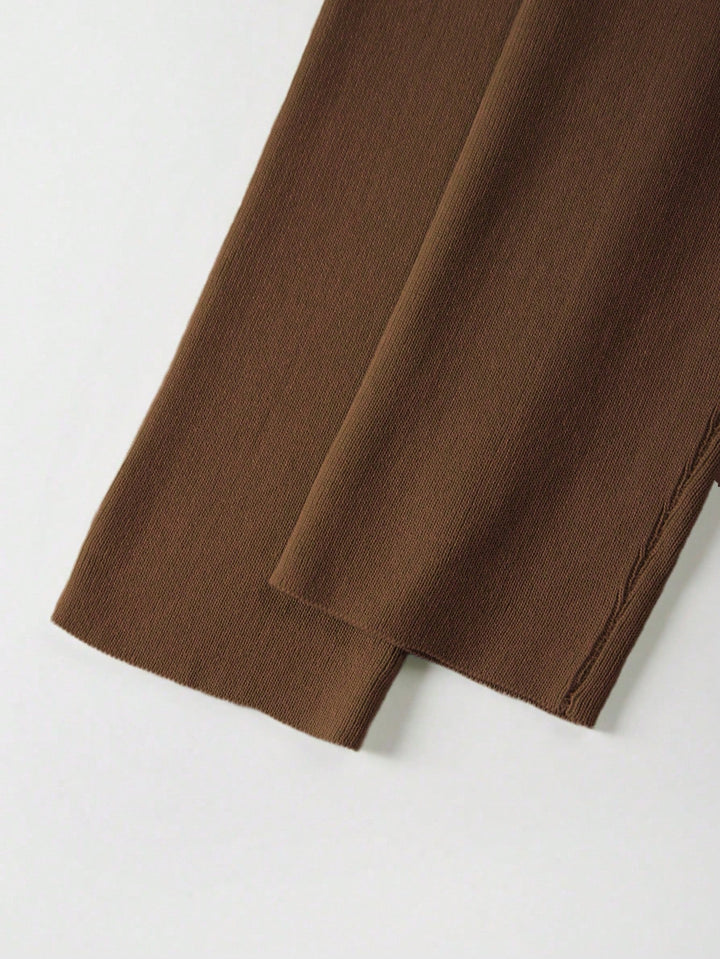 Cardigan SHEIN, maro