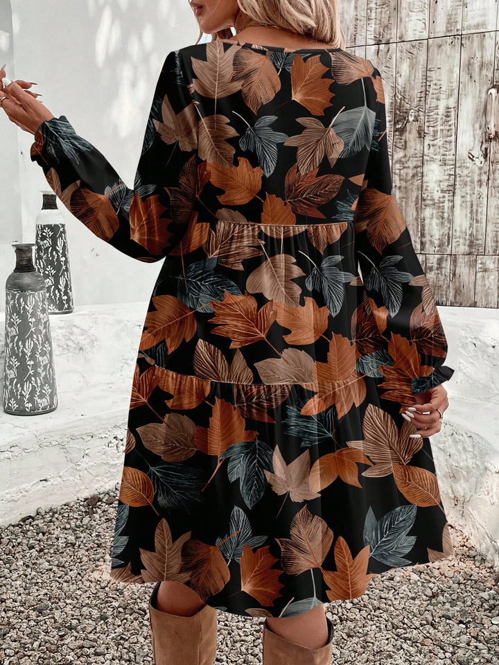 Rochie midi SHEIN, mix culori