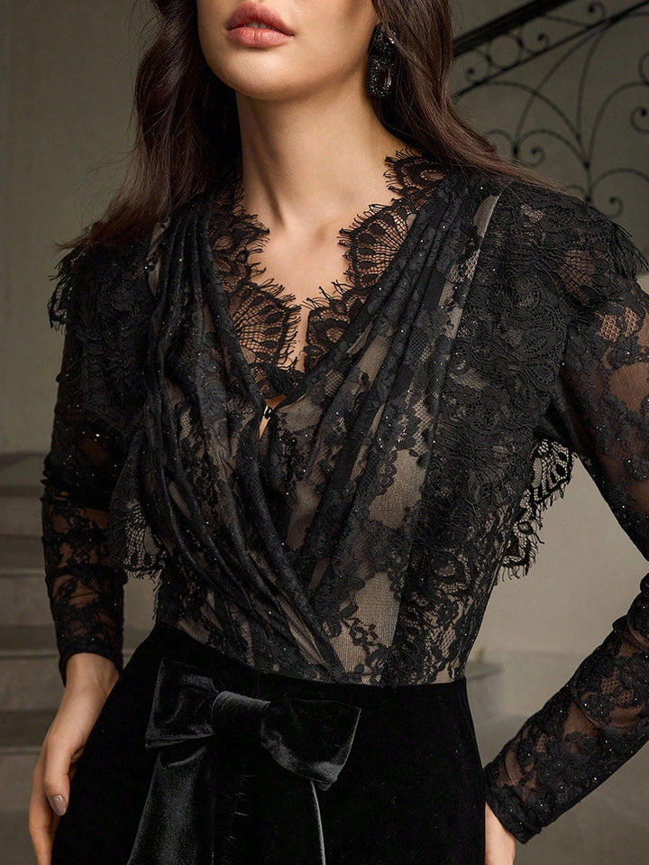 Rochie maxi SHEIN, negru