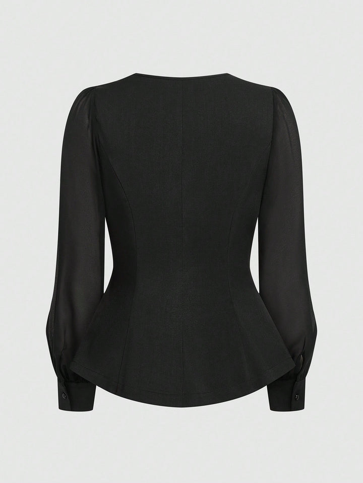 SHEIN ing, fekete