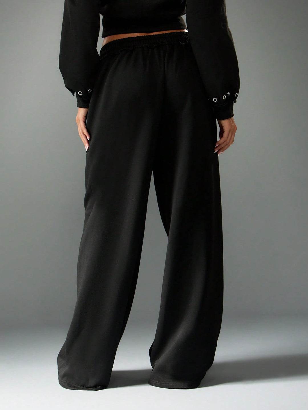 Pantaloni SHEIN, negru