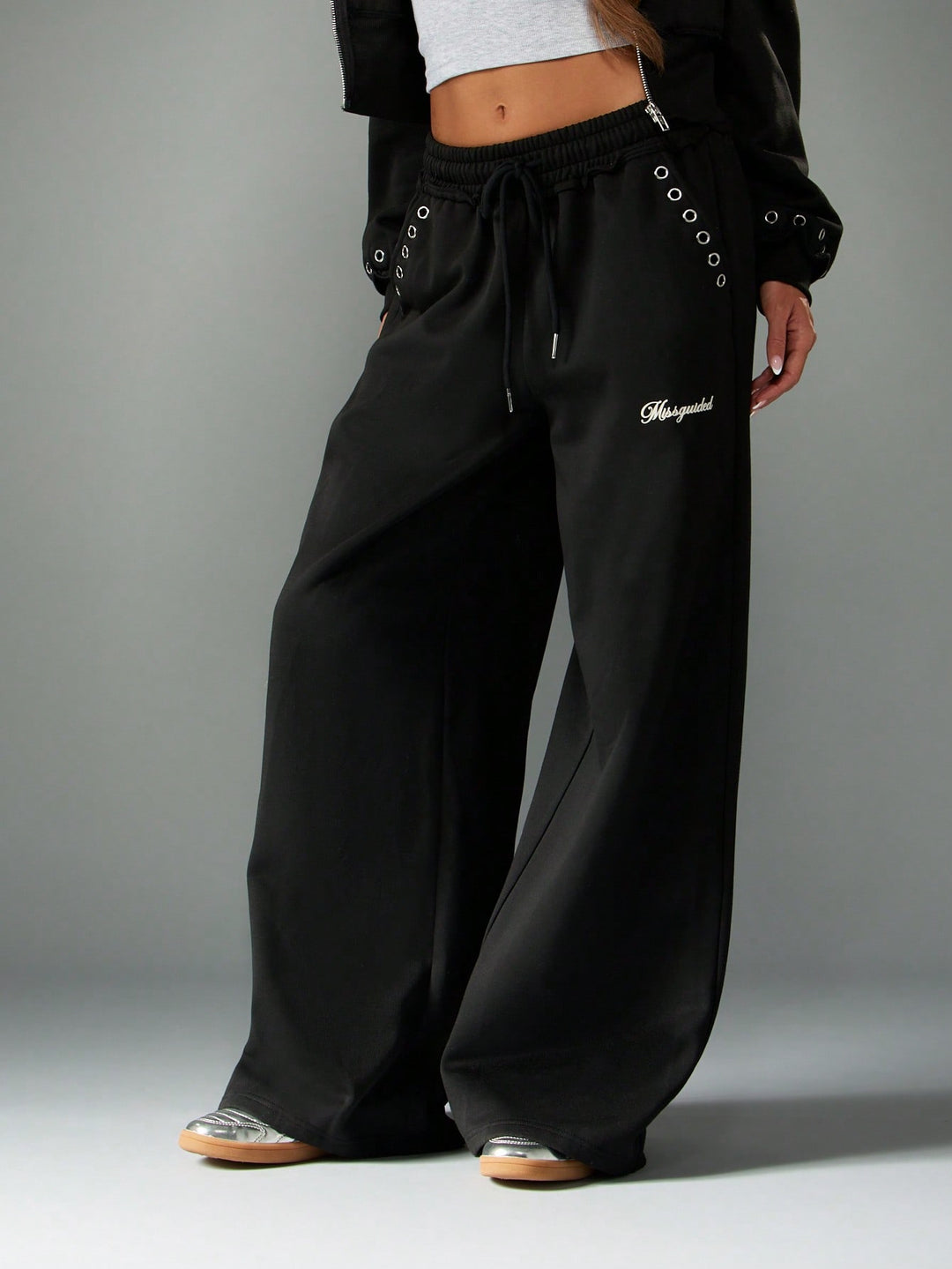 Pantaloni SHEIN, negru