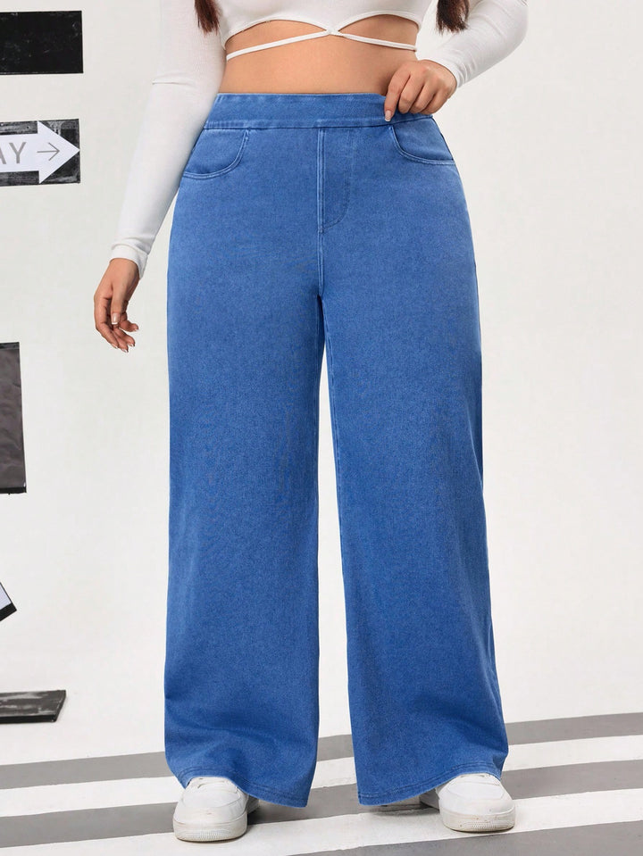 Jeans SHEIN, albastru
