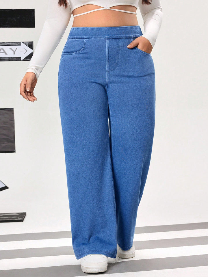 Jeans SHEIN, albastru